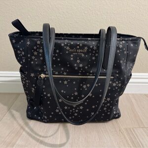 Kate Spade Chelsea scattered gold Star-Print Tote Bag